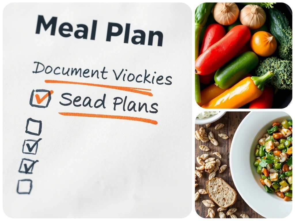 Dokumenten-Collage Plan